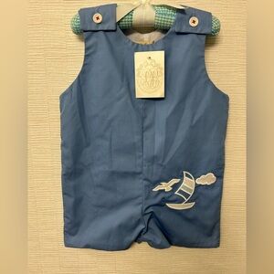 The Beaufort Bonnet Company outfit with Sailboat Embroidery